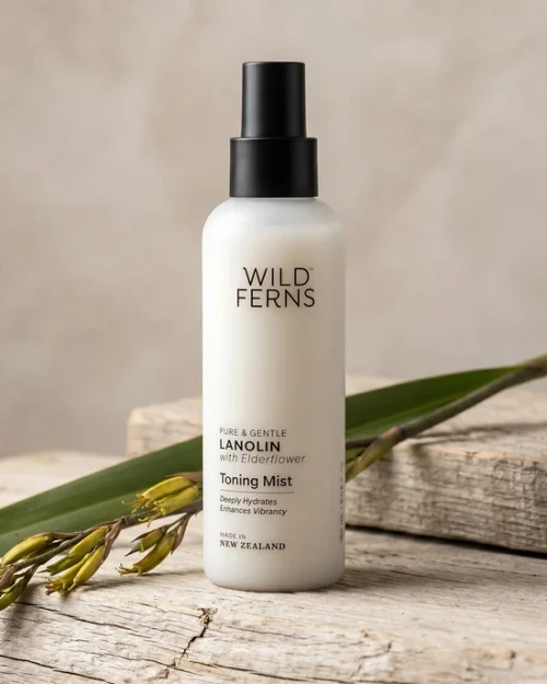 Wild Ferns Lanolin Toning Mist with Elderflower - 150ml