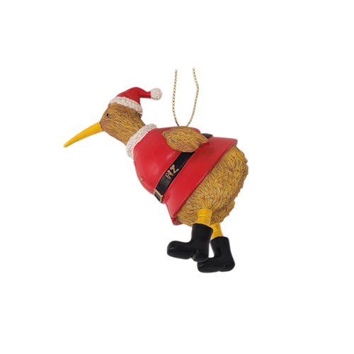 Santa Kiwi hanging  decoration