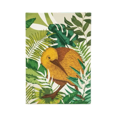 New Zealand Kiwi & Fern A5 Notebook – 80 Lined Pages