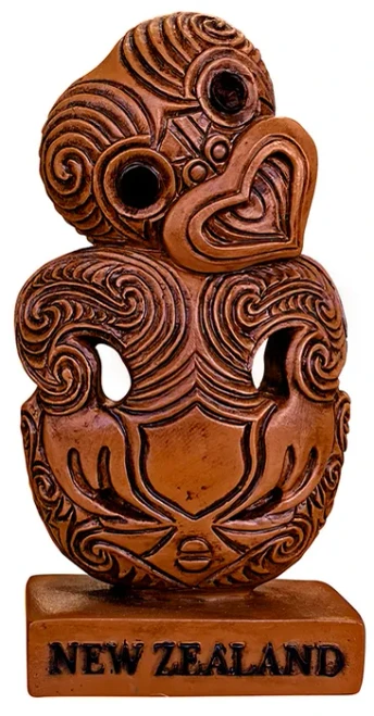 NZ Tiki freestanding 10cm ornament