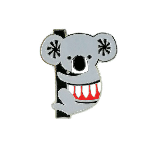 Scandi Koala - lapel pin