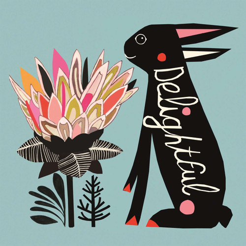 Greeting Cards - Delightful Bunny