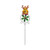 Christmas theme garden stakes - 3 styles (price per each)