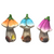 Fairy House Mushroom - handpainted garden art  (3 colours to choose from)
