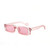 Retro fashion jelly pop sunglasses