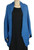 sapphire coloured shrug