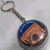 Iconic Art Deco Napier building on round double sided key ring