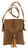 Shoulder tassle bag - tan colour