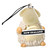Hanging New Zealand sheep figurine with NZ sign – 6cm Kiwi souvenir