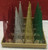 Conical Trees Wire 25cm 4 assorted colours (Gold, Silver, Red & Green) price per cone - available in store only