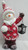 Snowman standing holding a lantern suitable for T lights