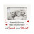 Grandchildren reach for your hand and touch your heart - photo frame for  4 x 6 photo