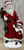 Santa and a little girl figurine (approx 23cm)