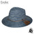 caroline style Fedora - denim blue colour  58cm Medium size