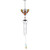 Bee wind chime with 4 chimes 64cm