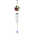 Flowers wind chime 64cm with 4 chimes