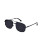 Sunglasses - Drifter with black metal frame and smoke lens