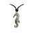 Seahorse - Pewter pendant on cord