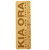 Kia Ora Aotearoa New Zealand bamboo bookmark with kowhaiwhai design