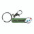 NZ Keyring - metal New Zealand tag with spinning cute sheeps head