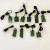 Greenstone Offcut Pendants on cord.