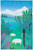 New Zealand sheep landscape 100% cotton tea towel