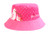 Kids pink Bucket hat with Pink Kiwi