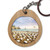 Napier Cape Kidnappers Oval Wooden Keyring – Made in NZ