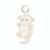 NZ Keyring - White fluffy sheep