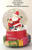 Merry Christmas snowglobe with Santa and Presents