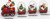 Christmas Train Waterball 45 cm
