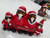 Napier, NZ Kiwi family in Santa outfits, NZ Christmas ornament