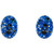 Filomena - Blue crystal earrings