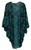 Georgina Burnout Shrug Cape - Teal