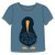NZ Kids t-shirt with Cool Kiwi Blue size 2