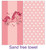 Double Sided Sand Free Towel - Pink Unicorn and Hearts