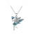 Blue diamant fairy necklace