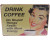 Retro style tin sign - Drink coffee, Do stupid things faster with more energy