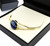 Round shaped NZ Paua set in gold plated bangle bracelet