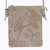 Handy shoulder bag with embossed Hibiscus pattern - grey