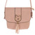 Ring and tassel shoulder bag - pink