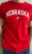 Nebraska Adidas Red Graphic Vintage tee