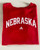 Nebraska Adidas Red Graphic Vintage tee