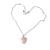 Rose Quartz heart pendant