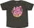 Kids NZ Souvenir T Shirt - Kiwi Love, New Zealand - pink design on grey (Various sizes)