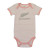 All Blacks infant pink stripe bodysuit