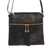 Zip front bag with Tassels -black