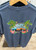 Napier NZ souvenir T-shirt - vintage woody blue grey - S