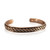 Genuine copper bracelet with magnets - climbing vine pattern
