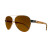 Unisex, wooden arm, polarised sunglasses - Aviator